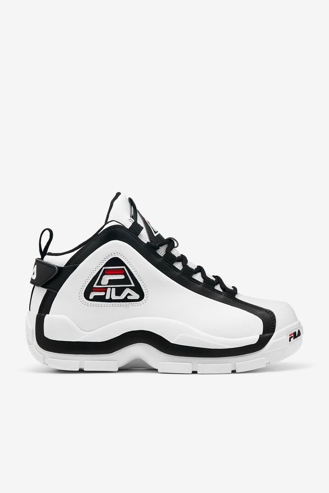 Fila Grant Hill 2 White Sneakers Mens - NZ 97835-VMNL